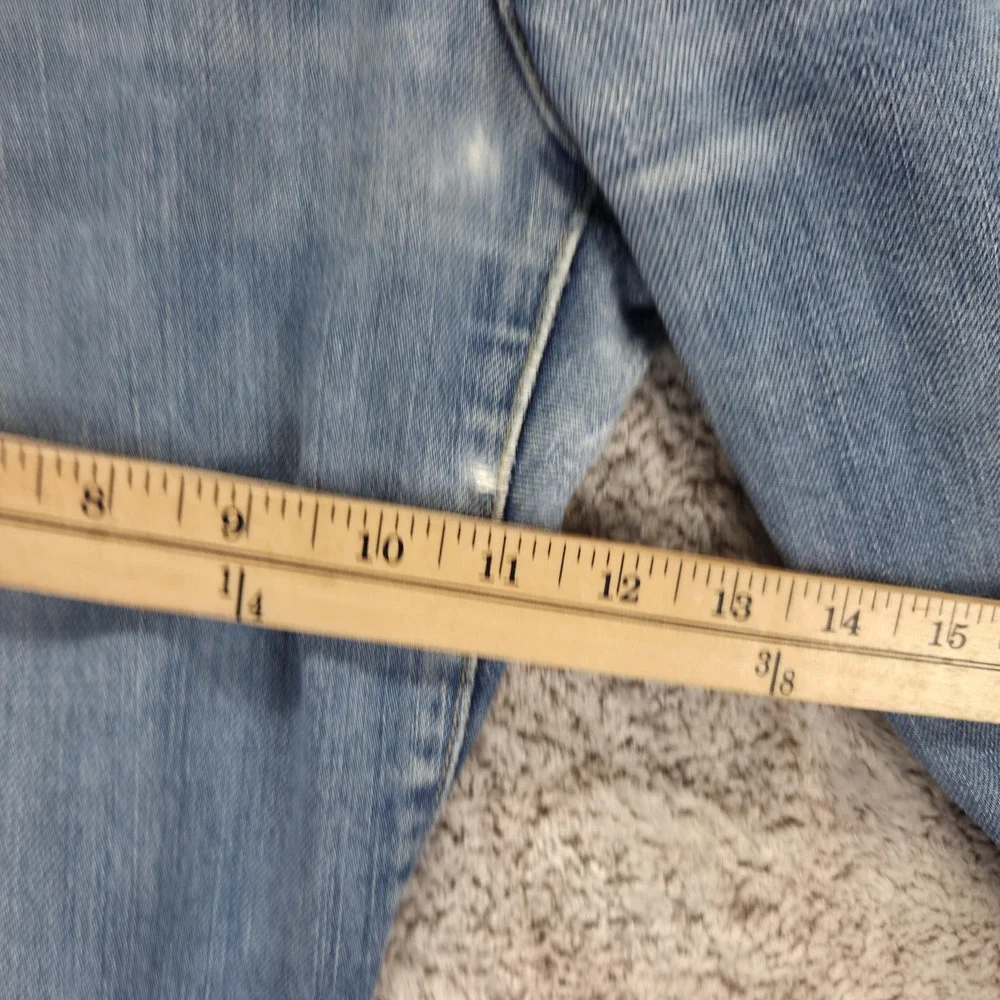 Vintage Levis Engineered Jeans Mens 32x34 Blue Light Wash Twisted Button Fly